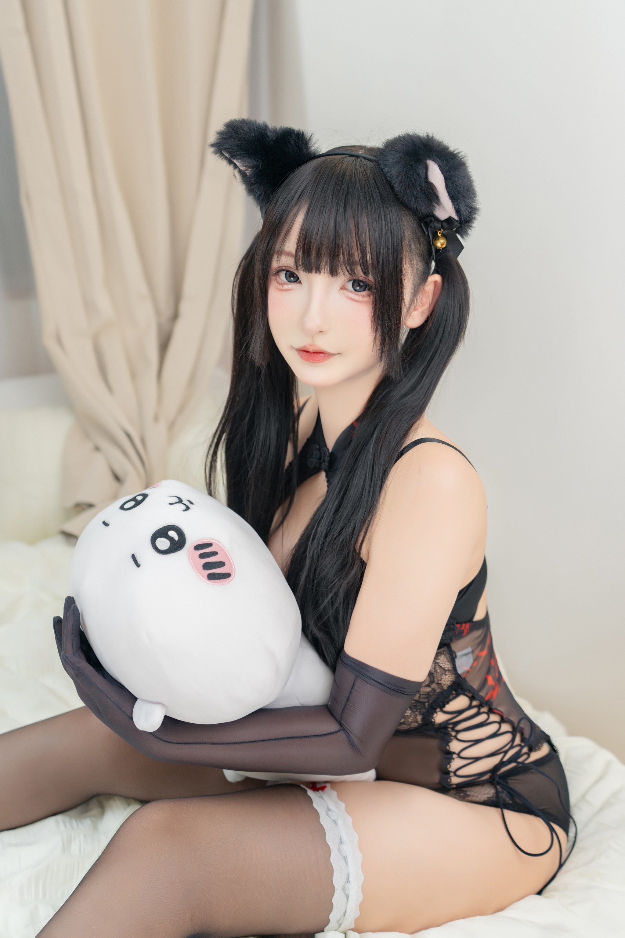 神楽坂真冬 - NO.221 黑猫诱惑[75P2V]-XikXak